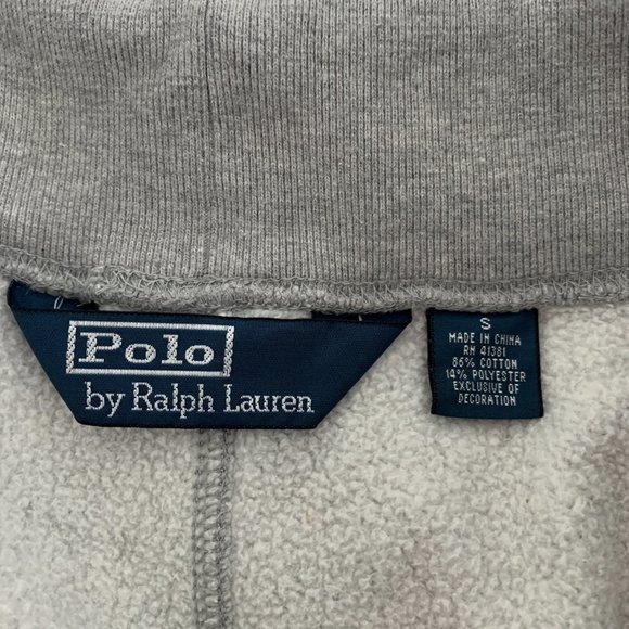 Polo Ralph Lauren x Streetwear Gray Sweat Pant Womens Small Drawstring - Picture 10 of 13